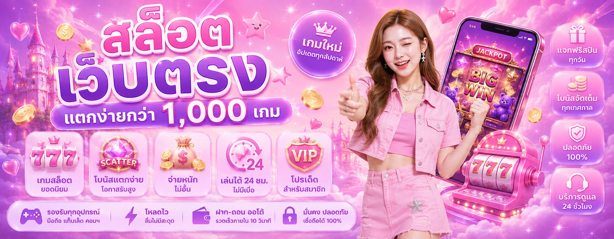 WINNERWW คาสิโนออนไลน์ สล็อต บาคาร่า แทงบอล สมัครสมาชิก